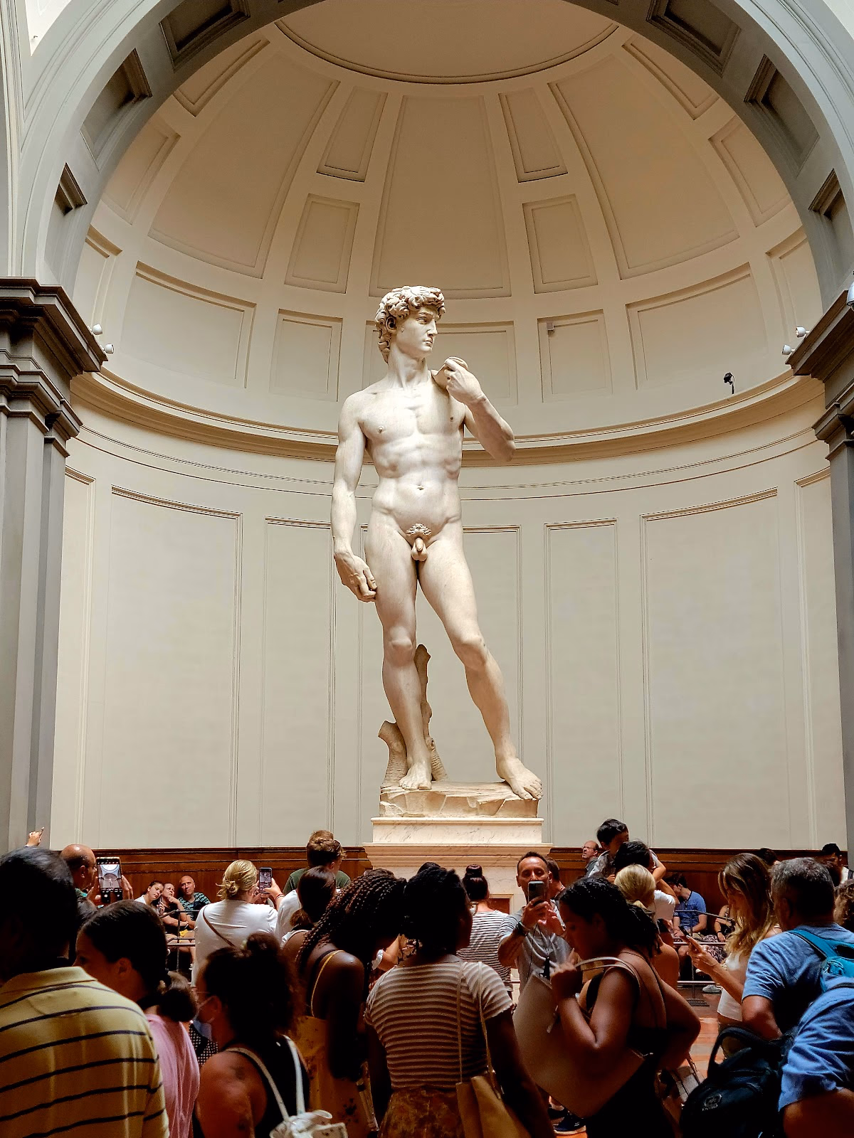 Marvel at Michelangelo's David