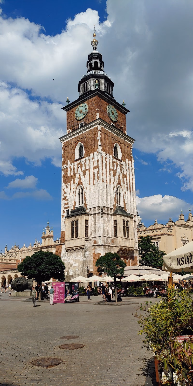 Conquer the Town Hall Tower: Panoramic Views of Krakow's Main Market Square
