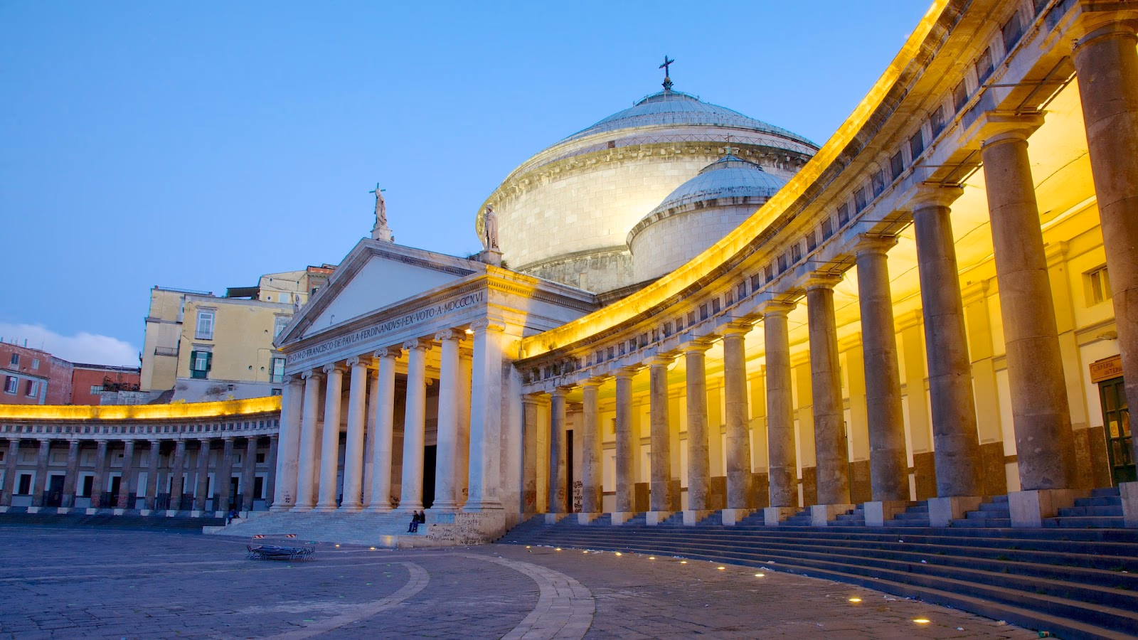 Admire the Elegant Piazza del Plebiscito
