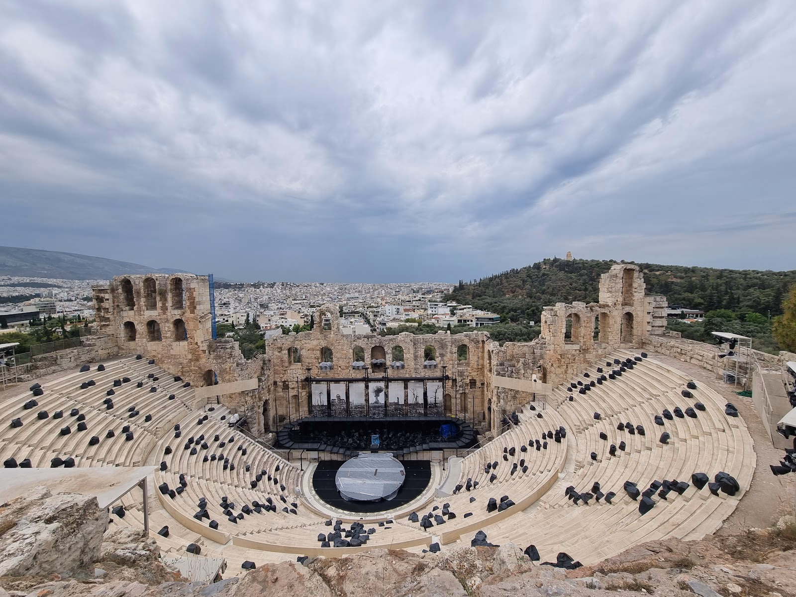 Witness the Grandeur of the Odeon of Herodes Atticus