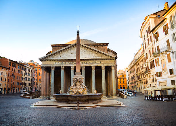Marvel at the Pantheon's Grandeur