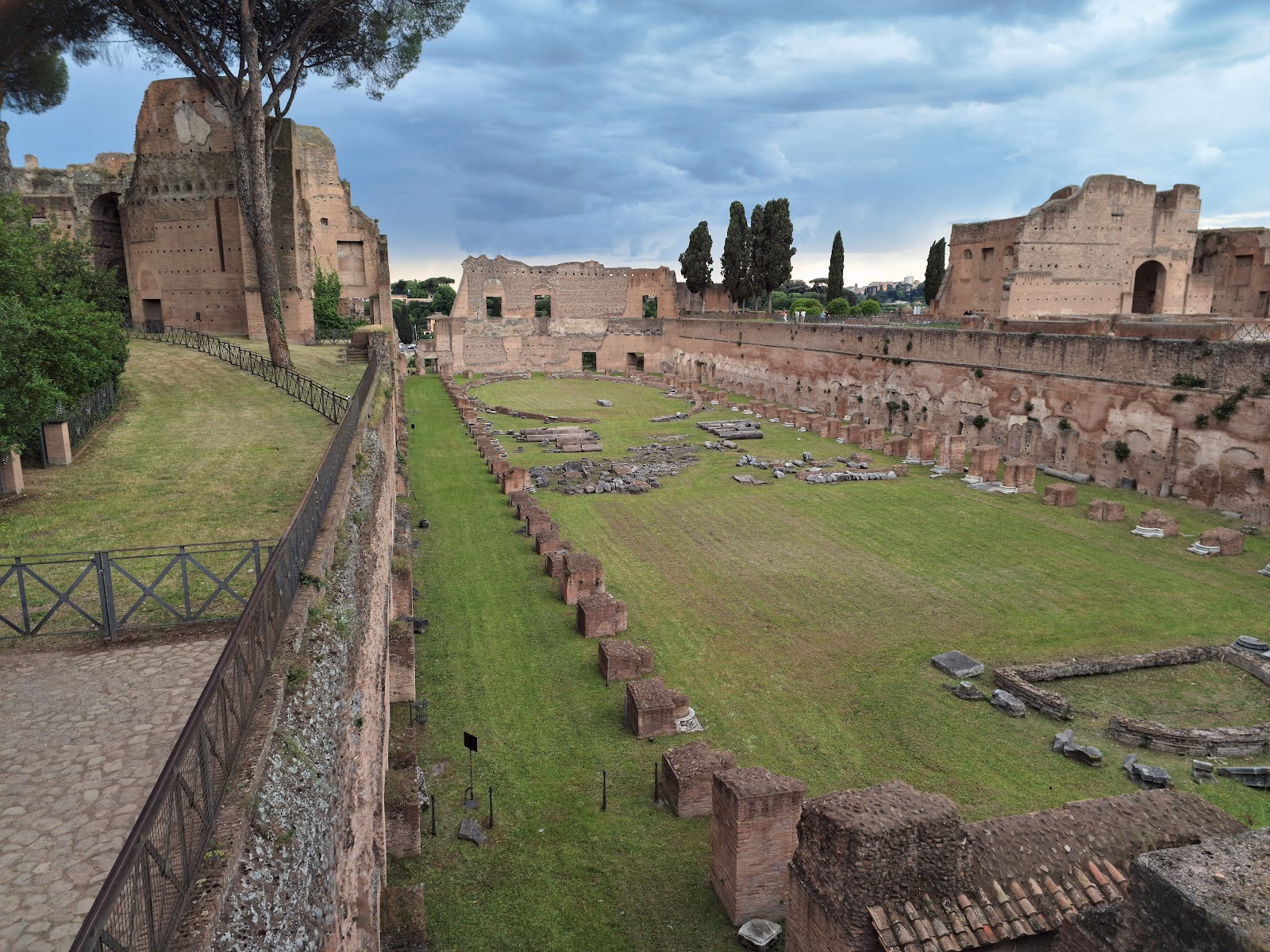 Ascend Palatine Hill for Panoramic Views