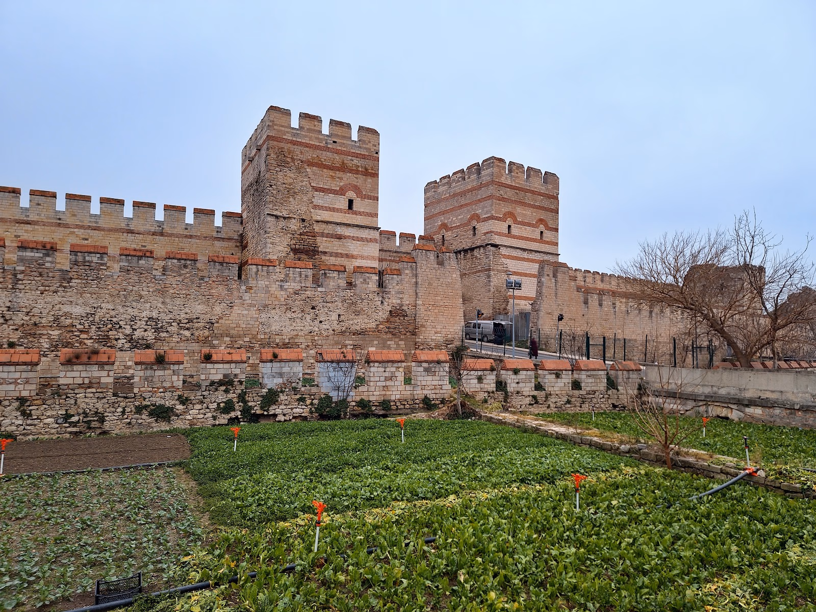 Visit the Walls of Constantinople