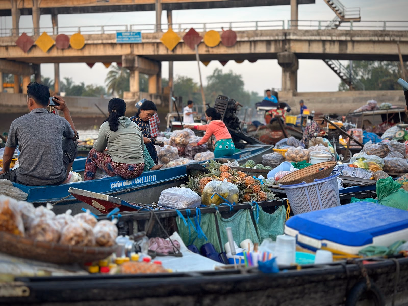 Cruise to Phong Dien Floating Market and Explore the Countryside
