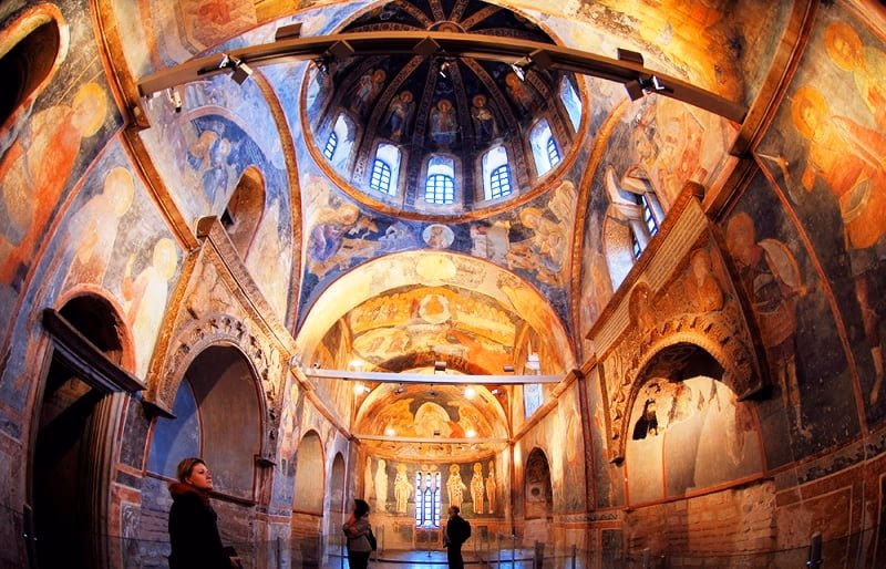 Admire the Byzantine Mosaics of Chora Church