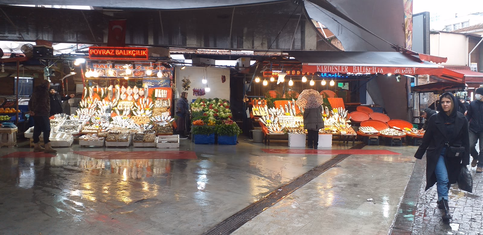 Shop at the Beşiktaş Fish Market